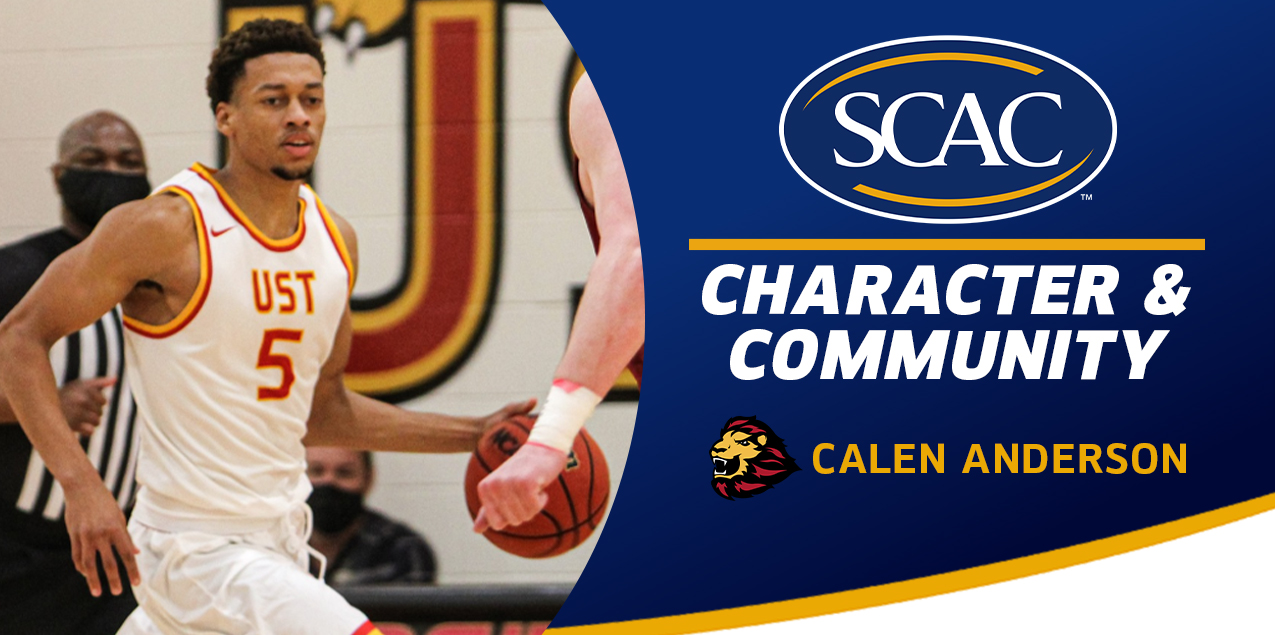 Calen Anderson, University of St. Thomas, Men's Basketball - Character & Community