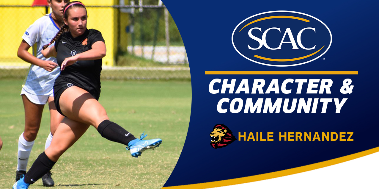 Haile Hernandez, University of St. Thomas, Women's Soccer - Character & Community
