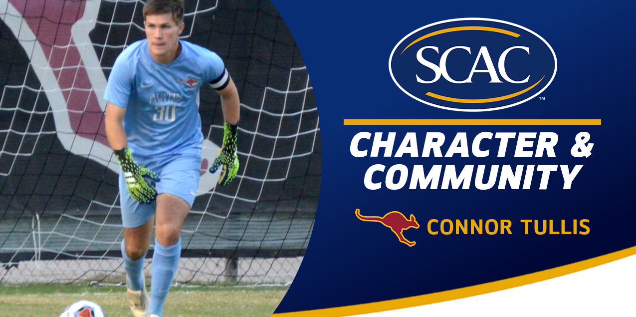 Connor Tullis, Austin College, Men's Soccer - Character & Community
