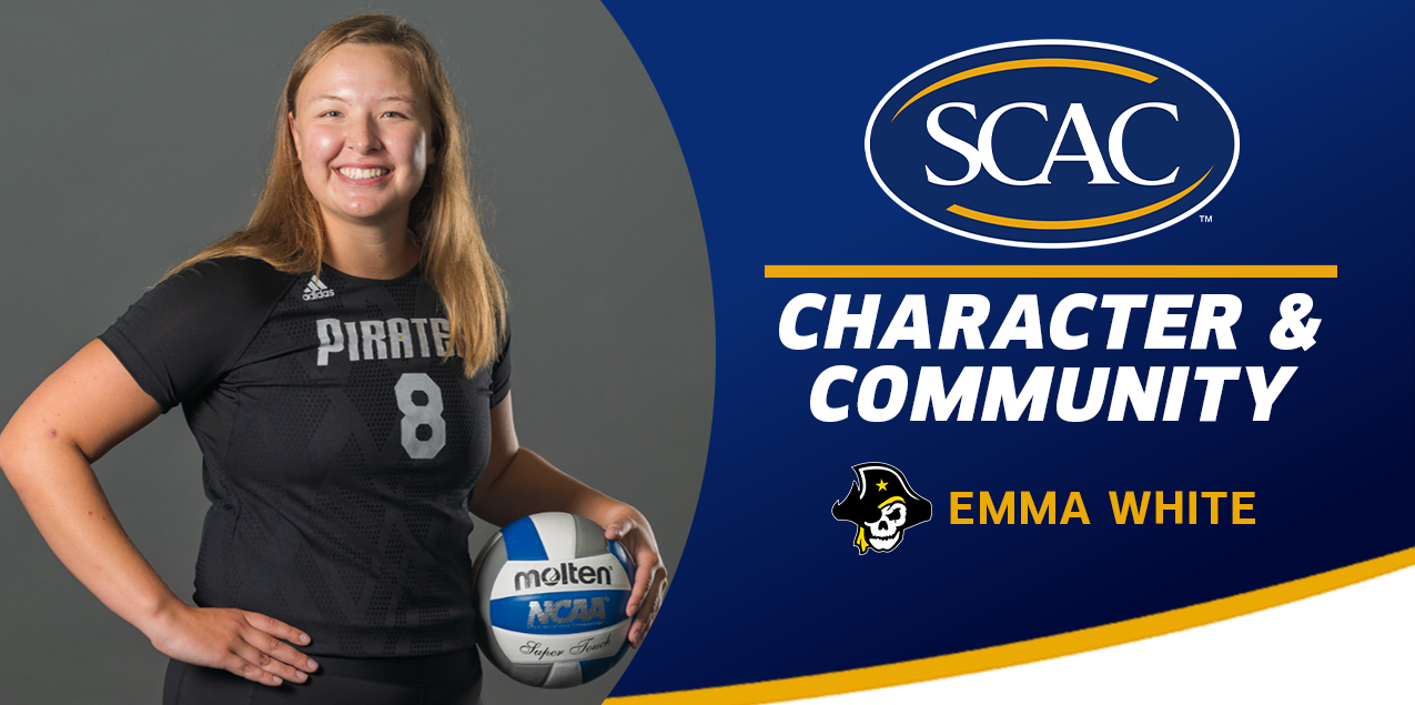 Emma White, Southwestern University, Volleyball - Character & Community