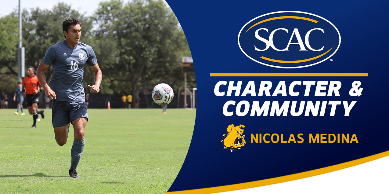 Nicolas Medina, Texas Lutheran University, Men's Soccer - Character & Community