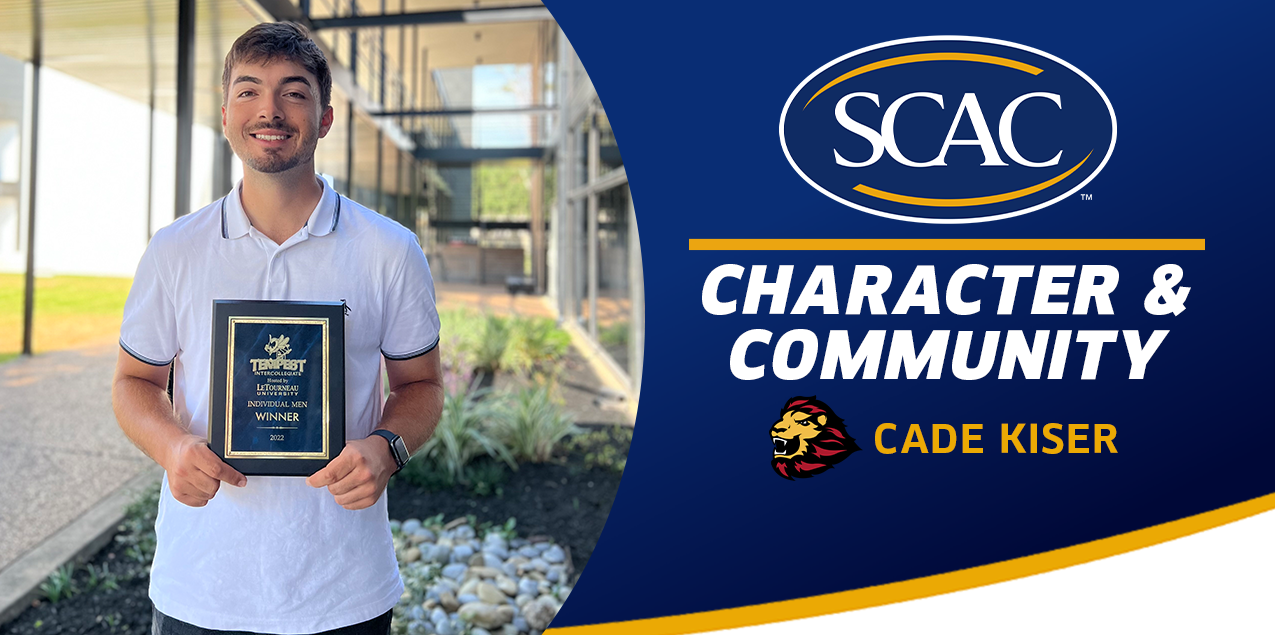 Cade Kiser, University of St. Thomas, Men's Golf - Character & Community