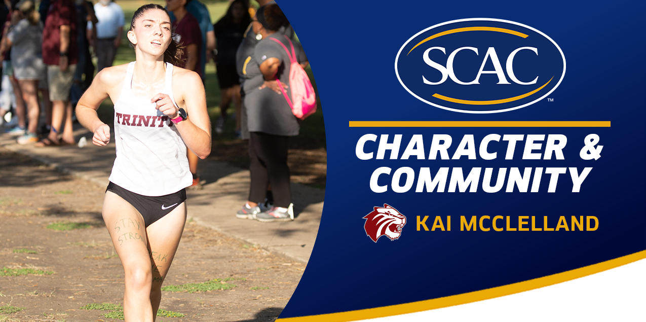 Kai McClelland, Trinity University, Women's Cross Country/Track & Field - Character & Community