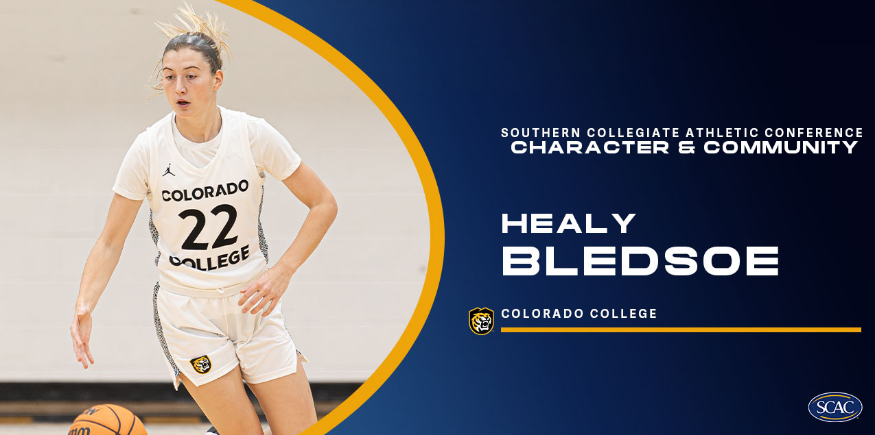 Healy Bledsoe, Colorado College, Women's Basketball - Character & Community