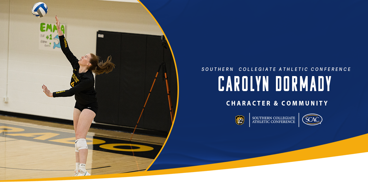 Carolyn Dormady, Colorado College, Women's Volleyball - Character & Community