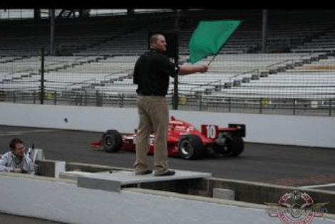 DePauw's Matt Walker Serves as Honorary Starter for Indy 500 Practice