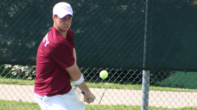Trinity's Frey and McMindes Named SCAC Men's Tennis Player and Coach of the Year