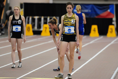 DePauw's Reich reaches finals in two NCAA events