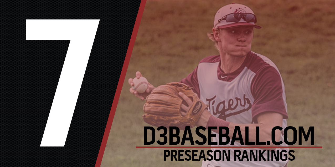 Tigers Ranked Seventh in D3baseball.com/NCBWA Preseason Top 25