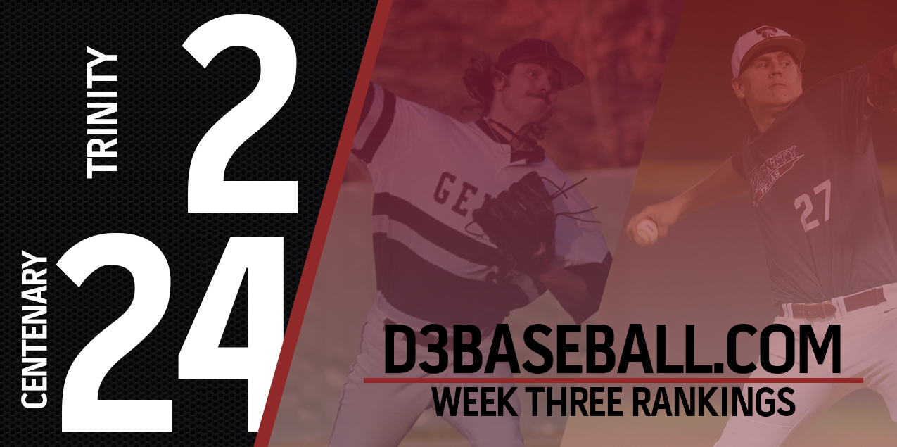 Tigers Rise, Gents Break into D3baseball.com Top 25