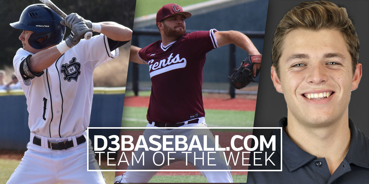 Three from SCAC Named to Initial D3Baseball.com Team of the Week