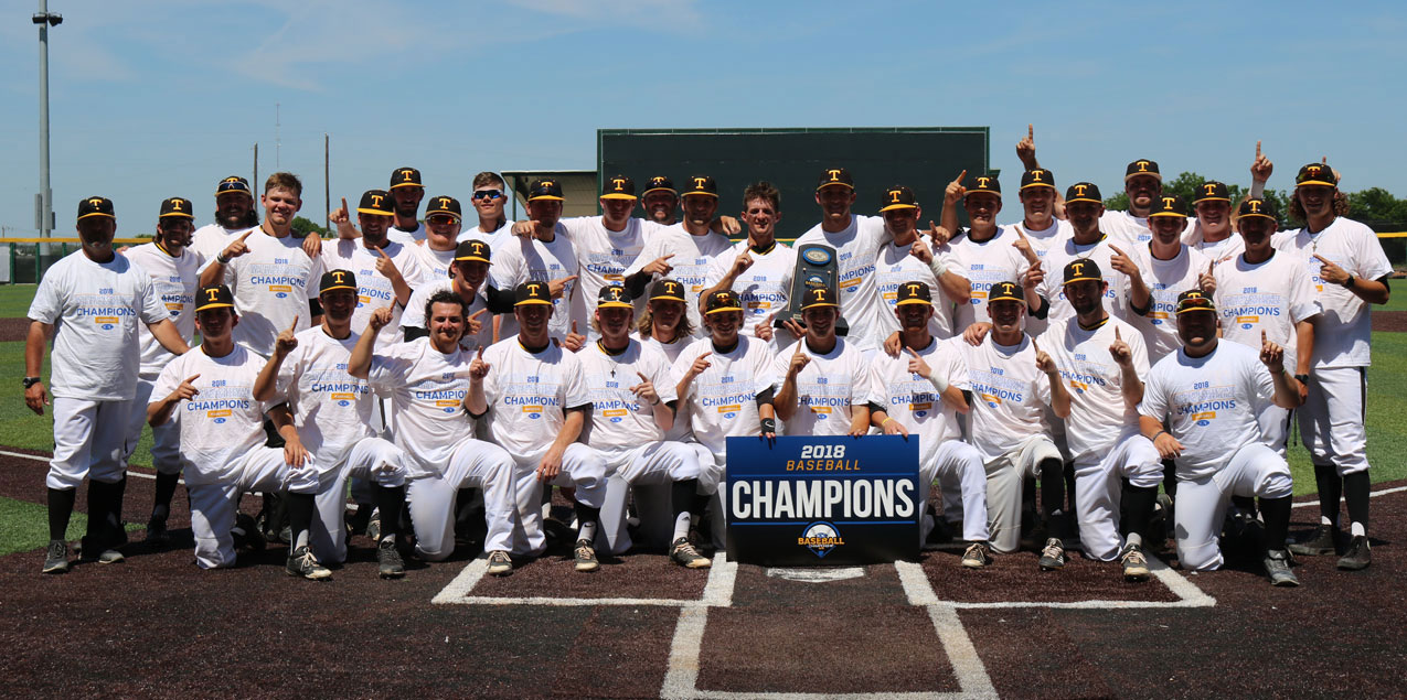 Texas Lutheran Wins First SCAC Baseball Tournament Title