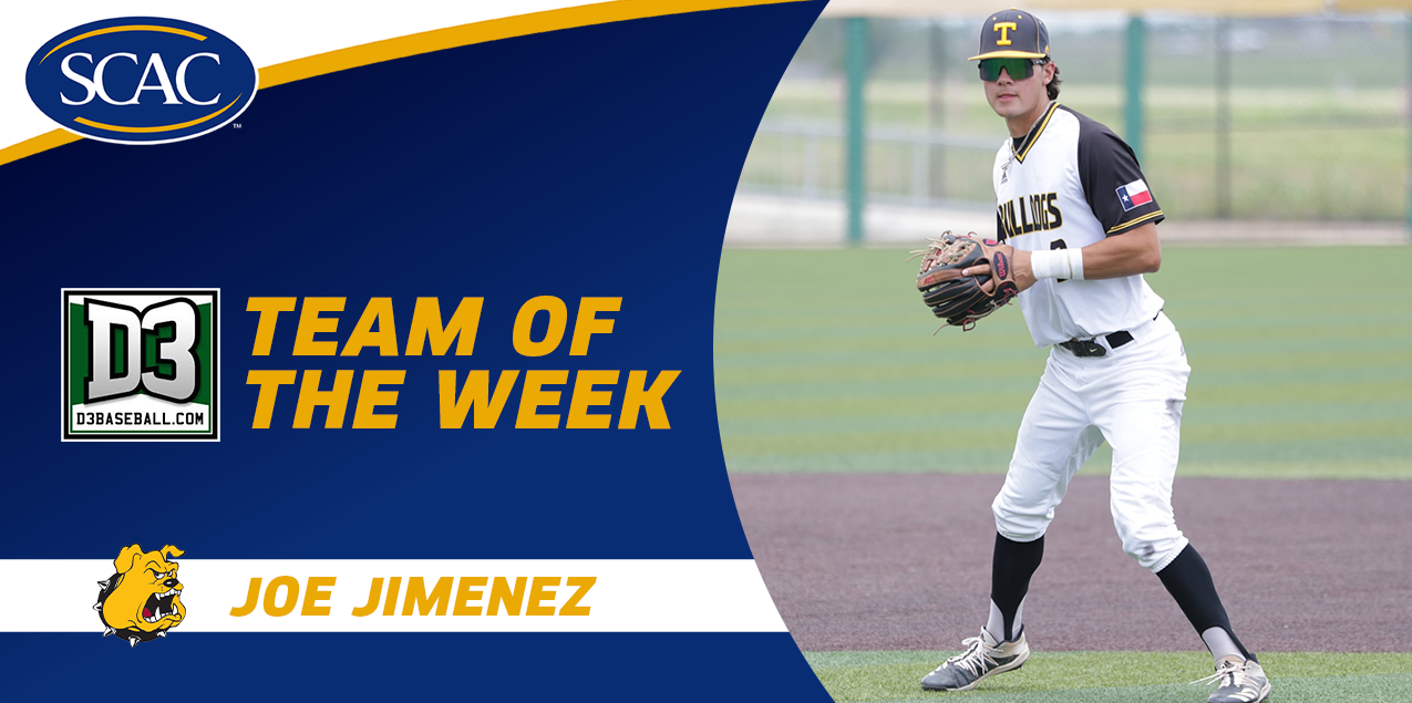 TLU's Jimenez Named to D3baseball.com Team of the Week