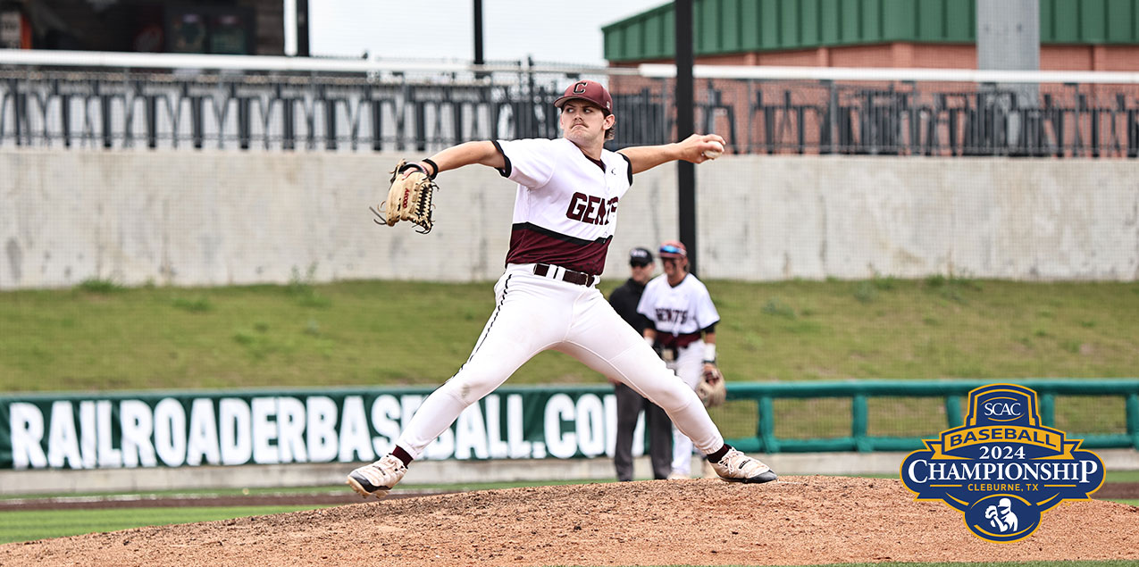 Centenary Holds Off Southwestern in SCAC Baseball Tournament Opening Round