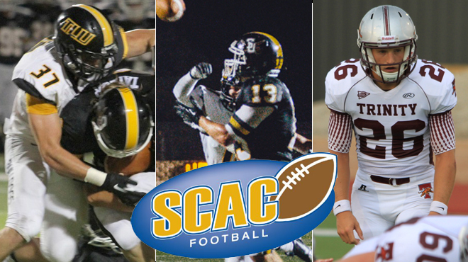 Southwestern's Shea, TLU's Powell, and Trinity's Kennemer Named SCAC Football Players-of-the-Week