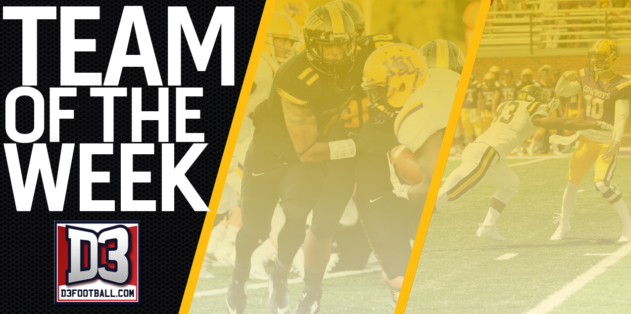 Two SCAC Football Student-Athletes Named to D3football.com Team of the Week