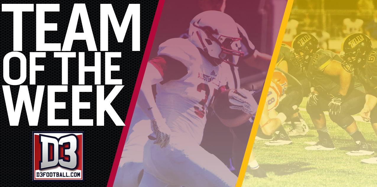 SCAC Football Student-Athletes Named to D3football.com Team of the Week