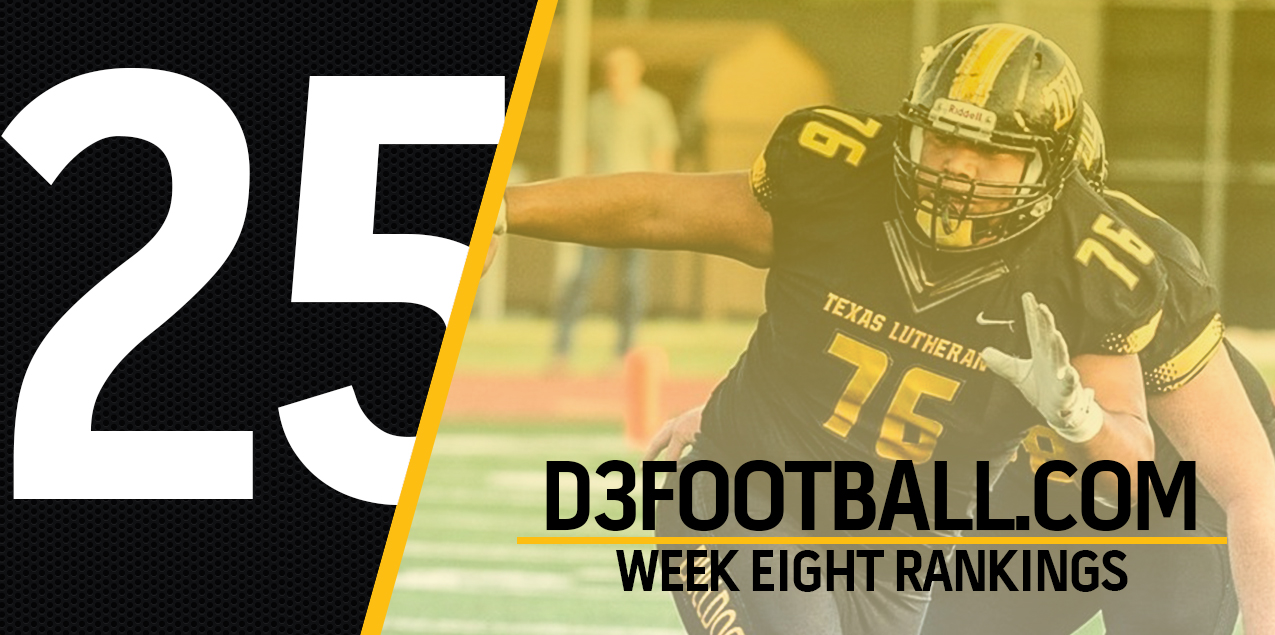 Texas Lutheran Holds in D3football.com Top 25