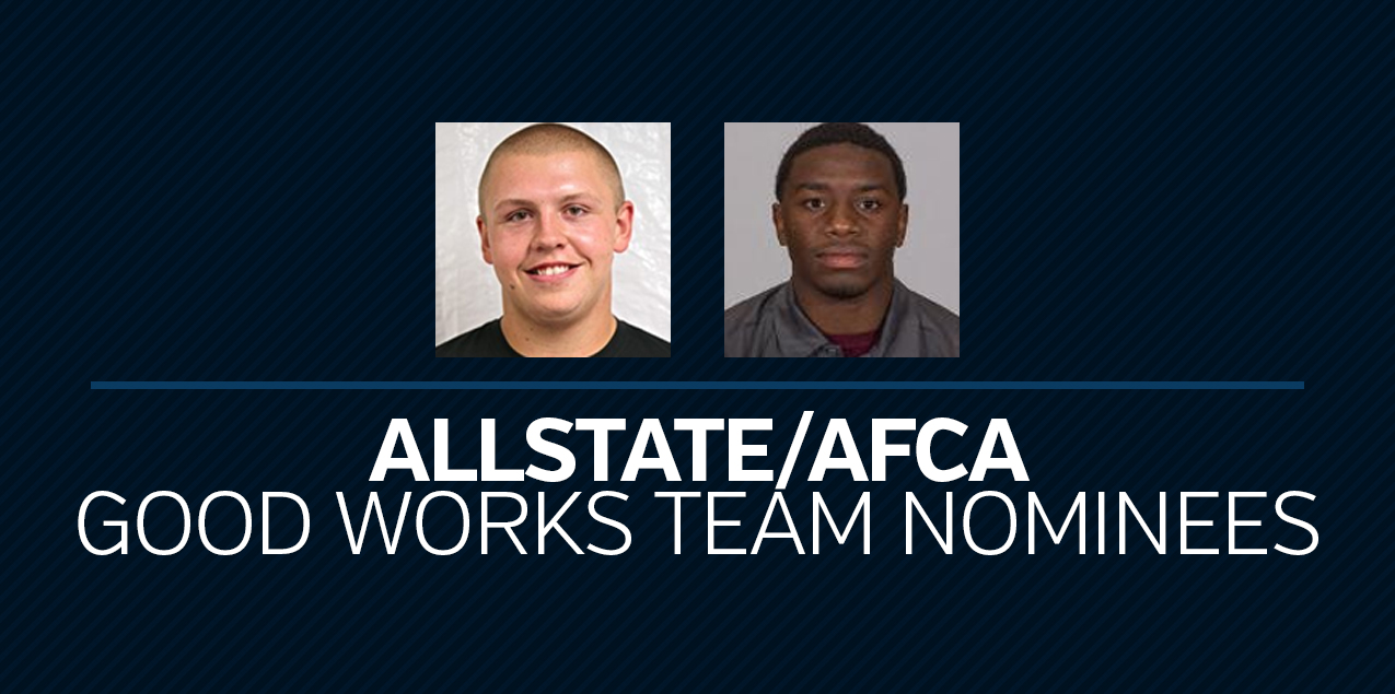 Texas Lutheran's Howlett, Trinity's Turner Named Allstate AFCA Good Works Team Nominees