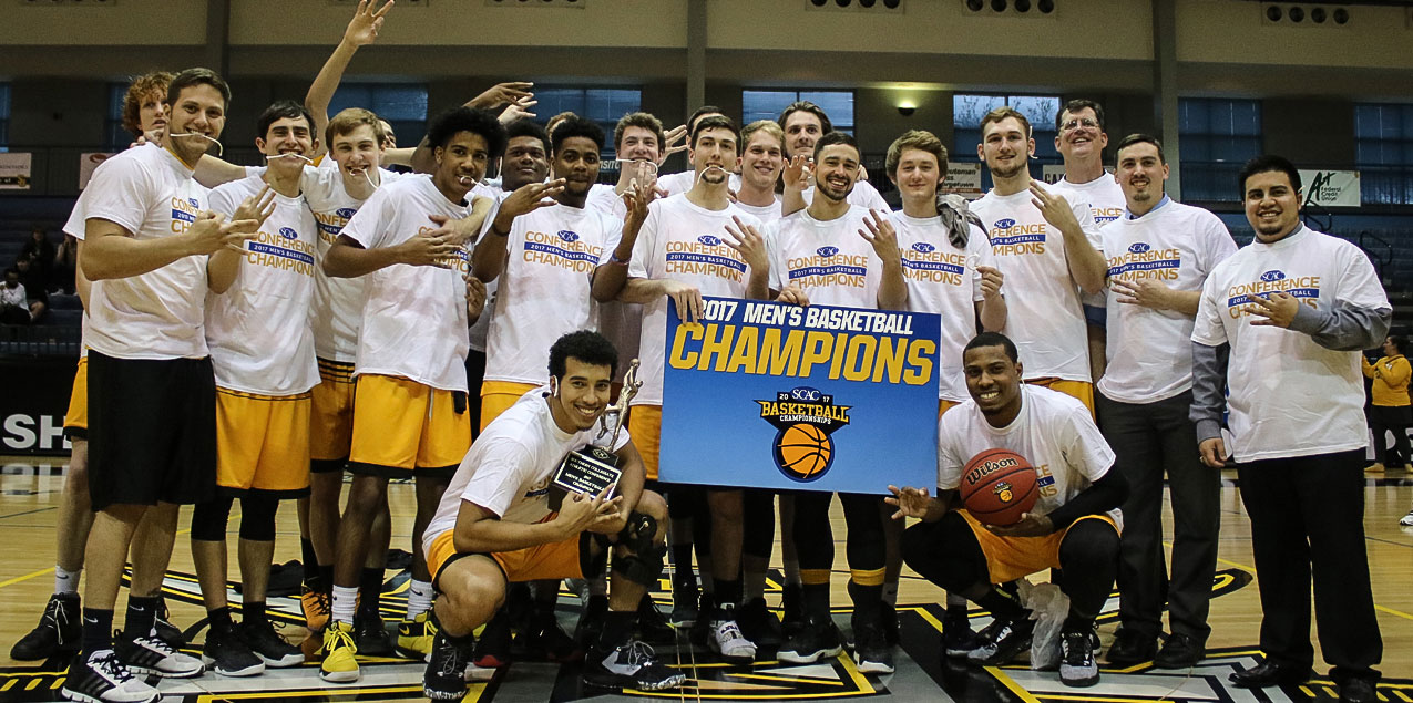 Texas Lutheran Men Win Third Straight SCAC Basketball Championship