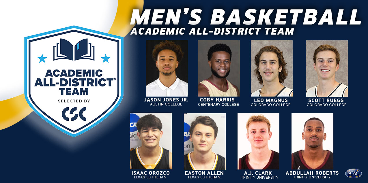 Eight Men's Basketball Players Earn CSC Academic All-District® Honors