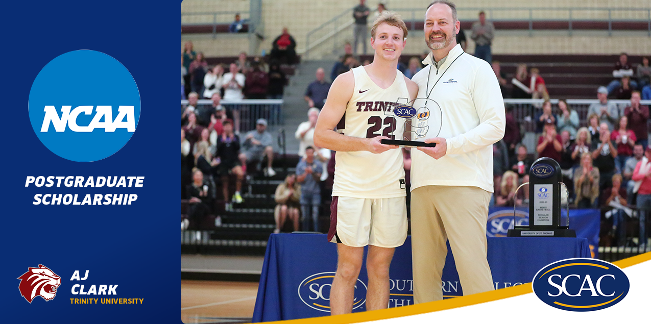 Trinity's Clark Awarded Prestigious NCAA Postgraduate Scholarship