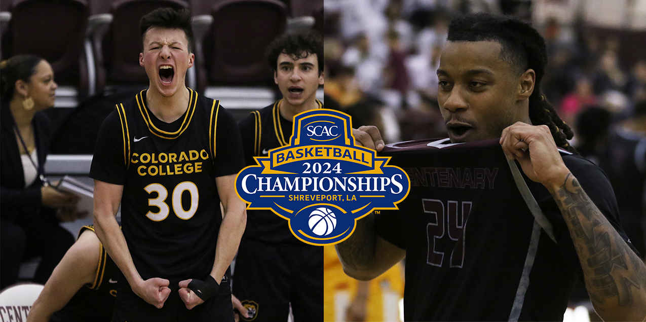 Colorado College and Centenary Men to Vie for SCAC Tournament Title