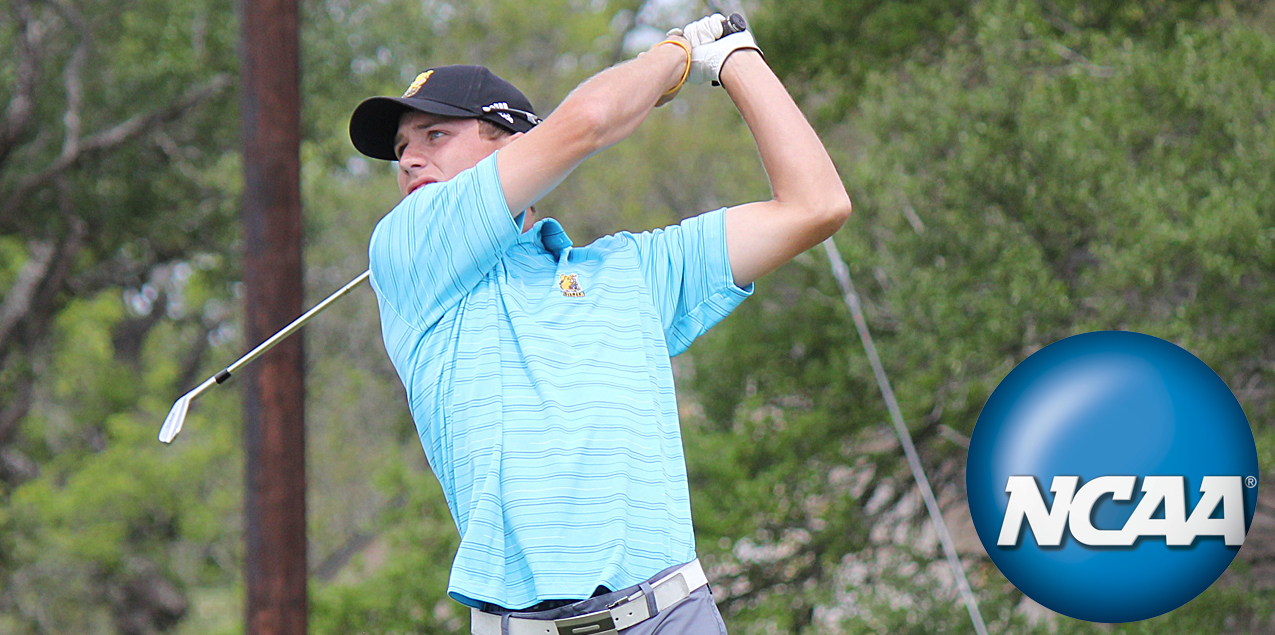 TLU's Peterson Leads SCAC Players Through First Round of NCAA Men's Golf Championship