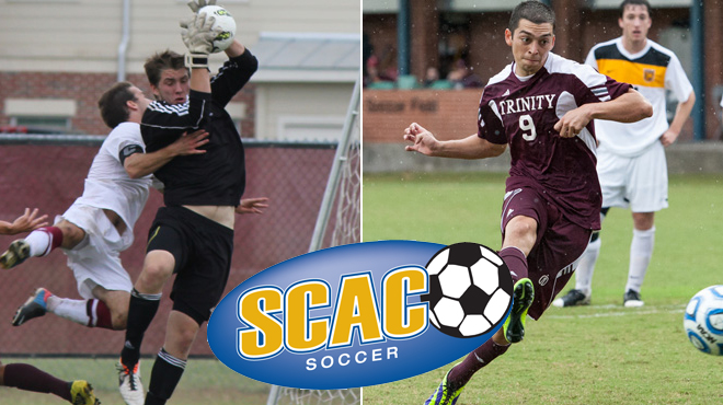 Lawson (Trinity) and Lawson (Schreiner) Take SCAC Men's Soccer Player of the Week Honors