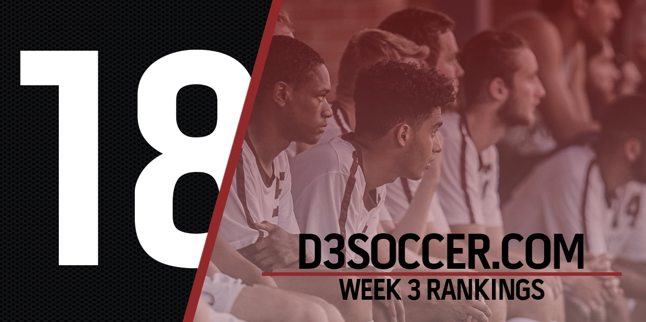 Trinity Falls to No. 18 in D3Soccer.com Rankings