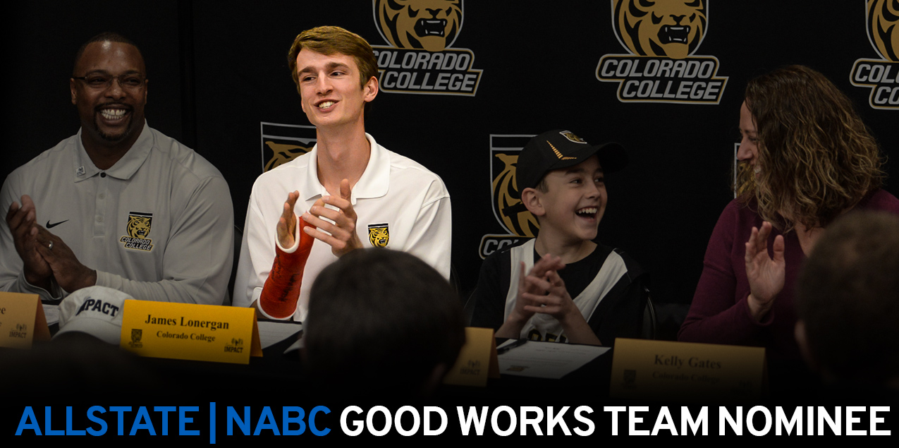 Colorado College's Lonergan Named Allstate/NABC Good Works Team Nominee