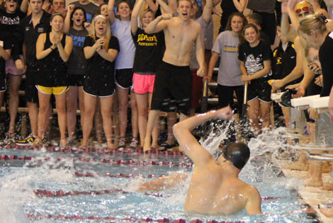 Trinity Men and Women Maintain Leads After Third Day of SCAC Swimming & Diving Championships