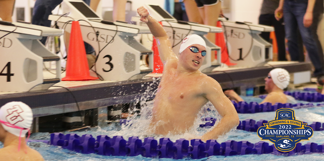 Trinity Extends Lead After Day Two of SCAC Men's Swimming & Diving Championship