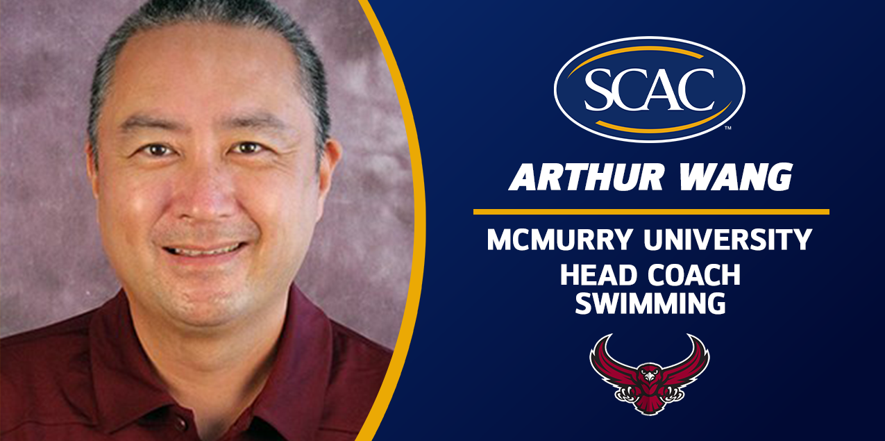 Arthur Wang Named McMurry Swimming Head Coach