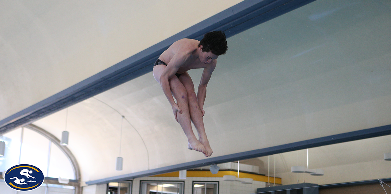 Wyatt Wellehan, Colorado College, Diver of the Week (Week 9)