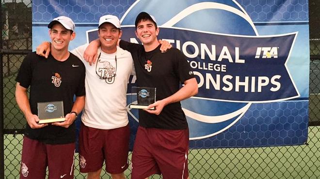 TU's Mayer and Skinner Win ITA National Small College Doubles Championship