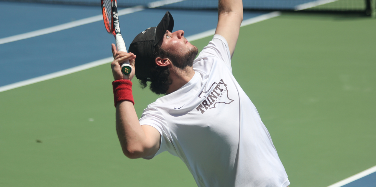 No. 12 Trinity Men's Tennis Eliminated From NCAA Tournament by No. 1 Emory