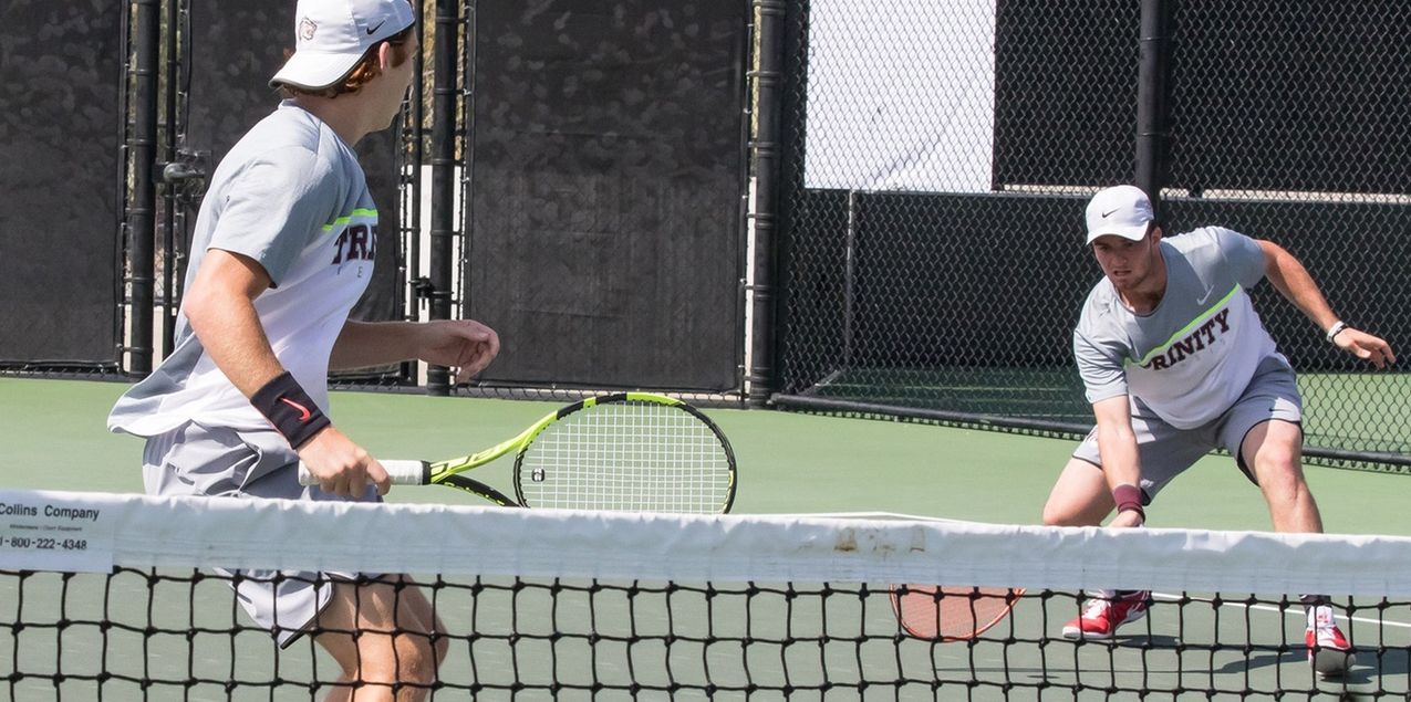 Trinity Men's Tennis Falls to No. 3 Claremont-Mudd-Scripps