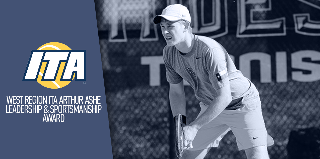 Southwestern's Dimanche Wins West Region ITA Arthur Ashe Leadership & Sportsmanship Award