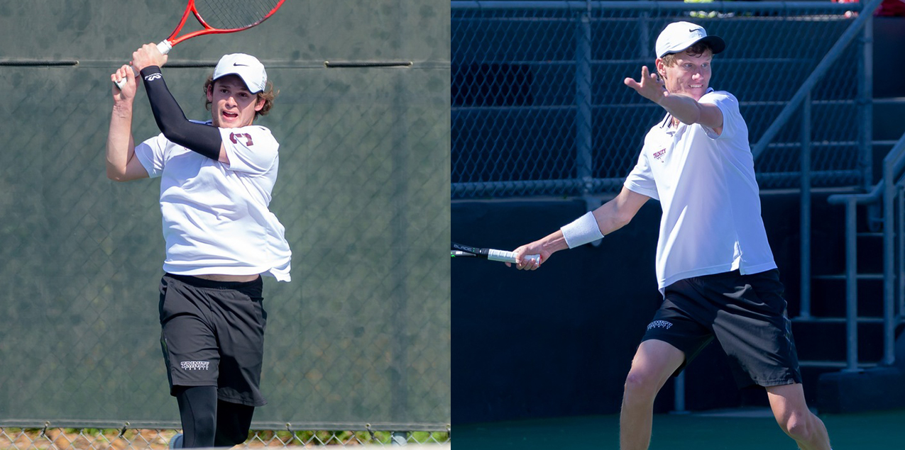 Wilson Hamilton / Cameron Krimbill, Trinity University, Men's Tennis Doubles Team of the Week (Week 1)