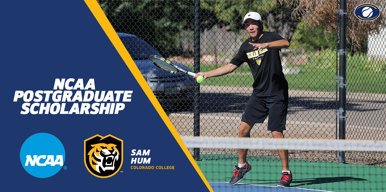 Colorado College's Sam Hum Awarded NCAA Postgraduate Scholarship