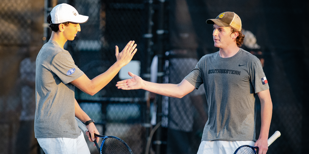 Drew Shuvalov / Carlos Esteban Rodero, Southwestern University, Men's Tennis Doubles Team of the Week (Week 7)