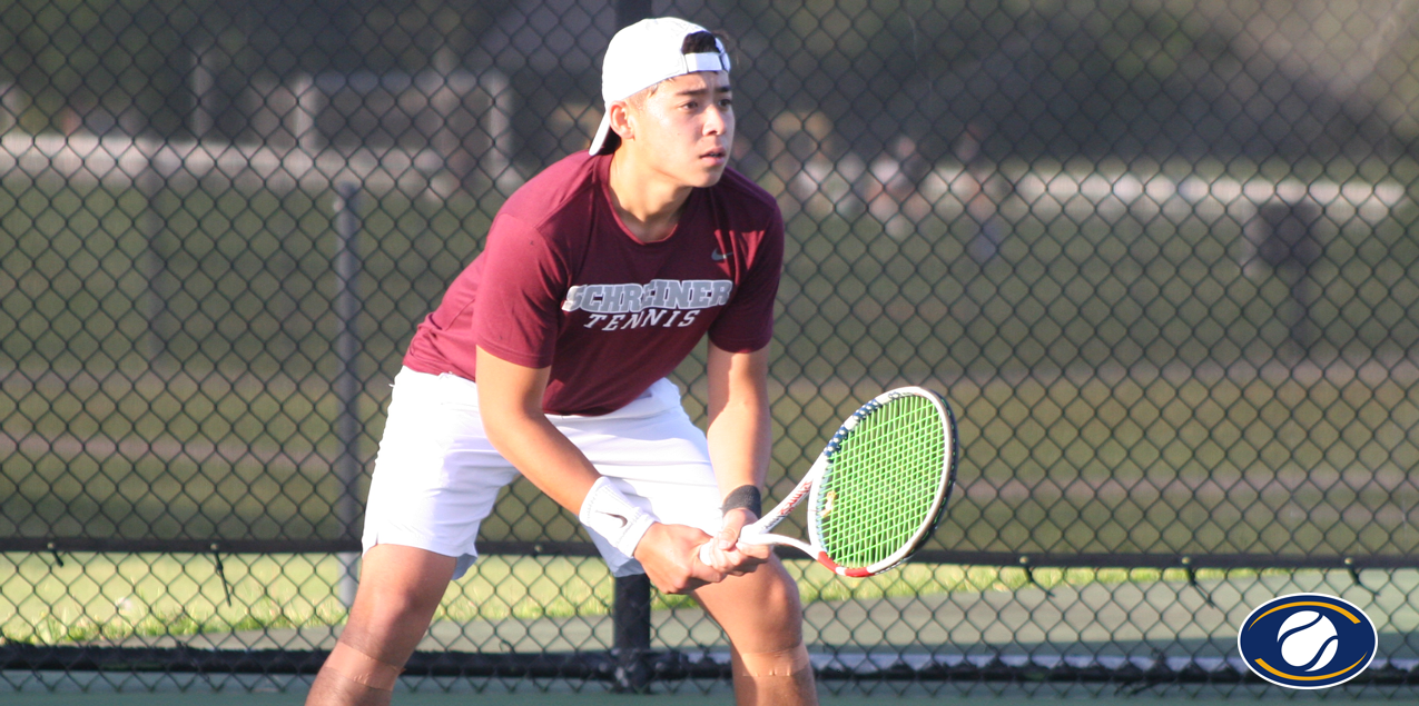 Carson Kirk, Schreiner University, Men's Tennis Player of the Week (Week 5)