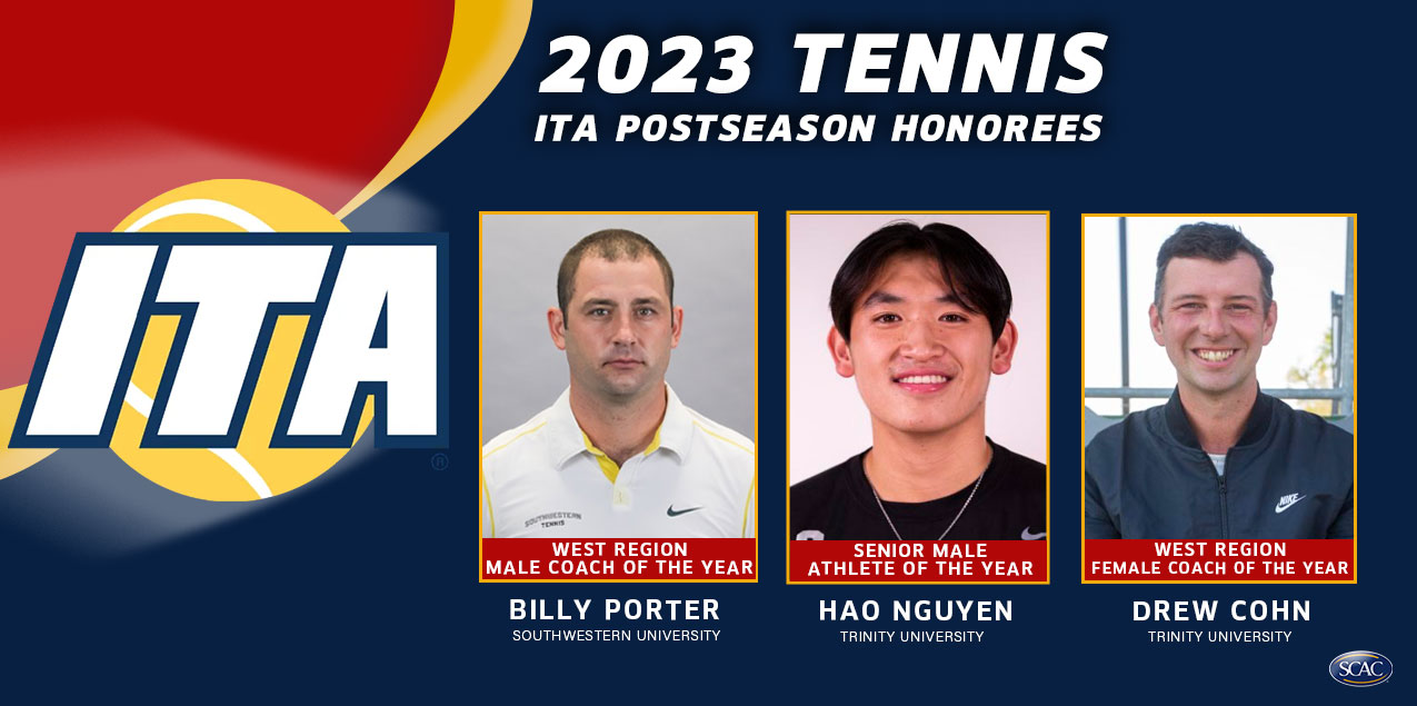 SCAC Tennis Collects Three Major Regional ITA Awards