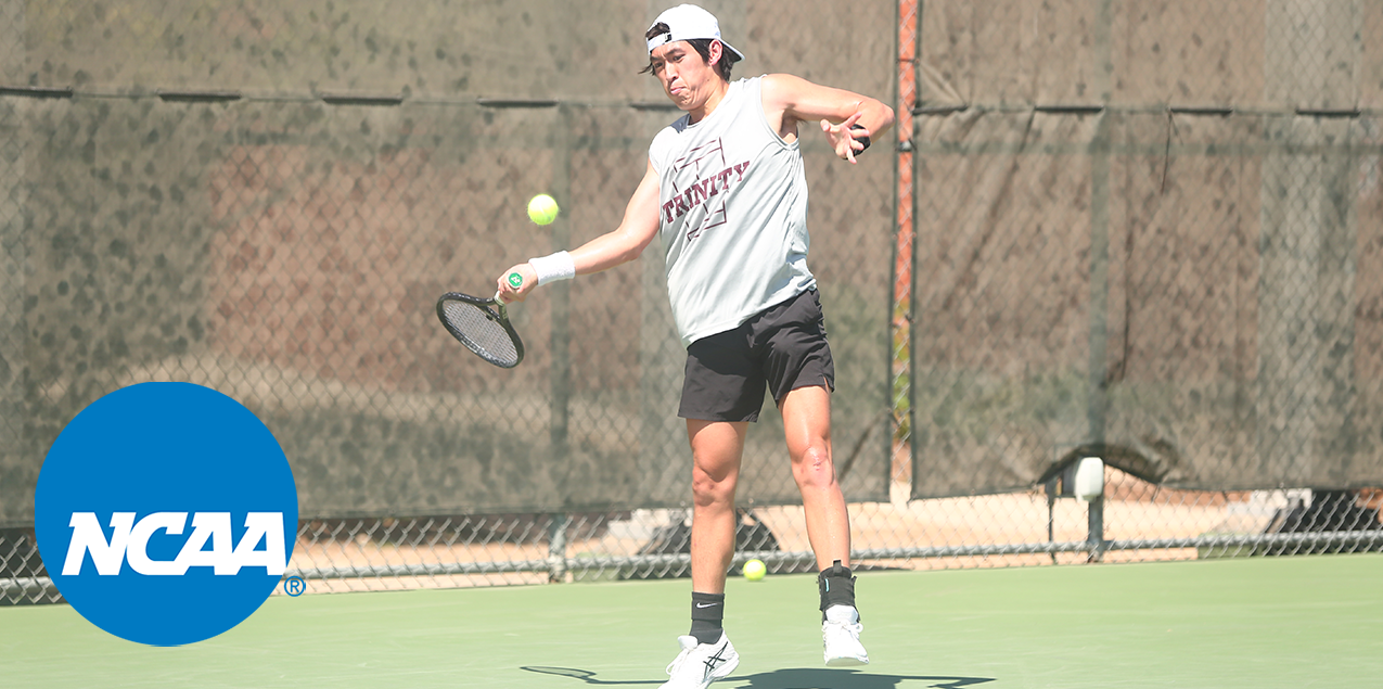 Trinity's Nguyen Falls in Opening Round at NCAA Singles Tournament