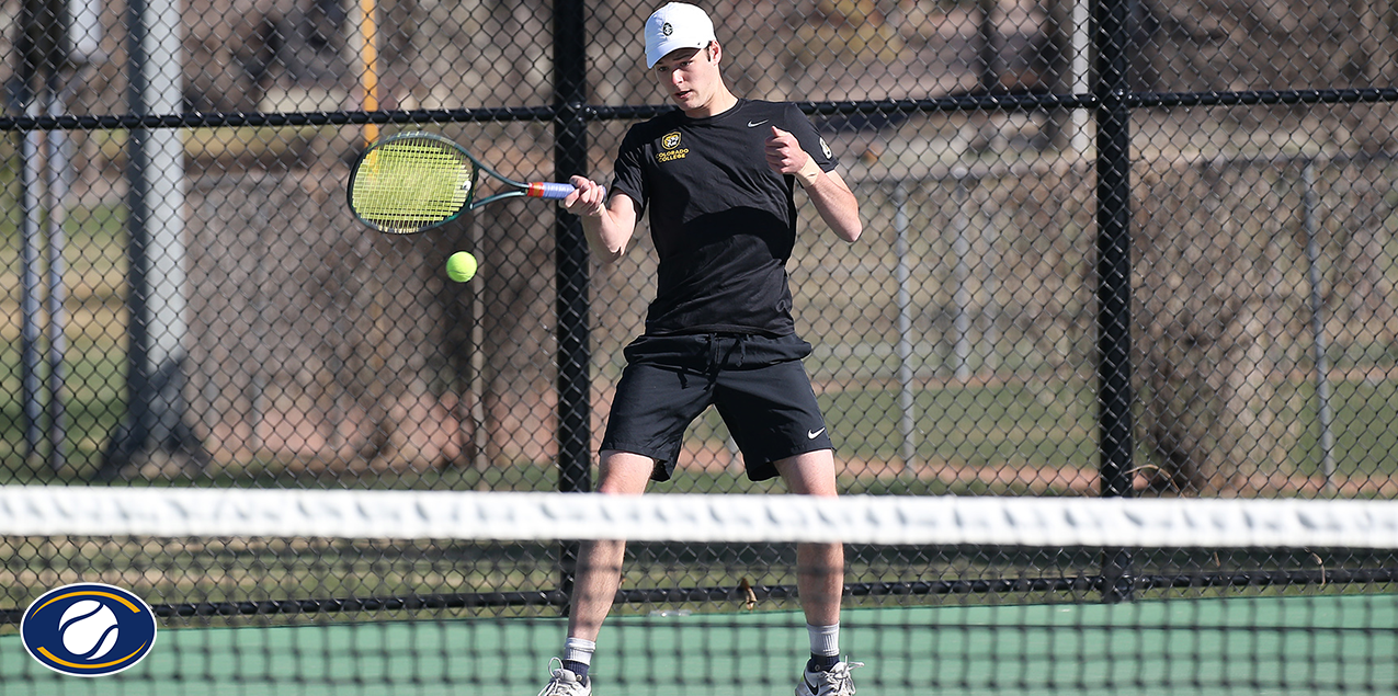 Jack Delafield, Colorado College, Men's Tennis Player of the Week (Week 12)