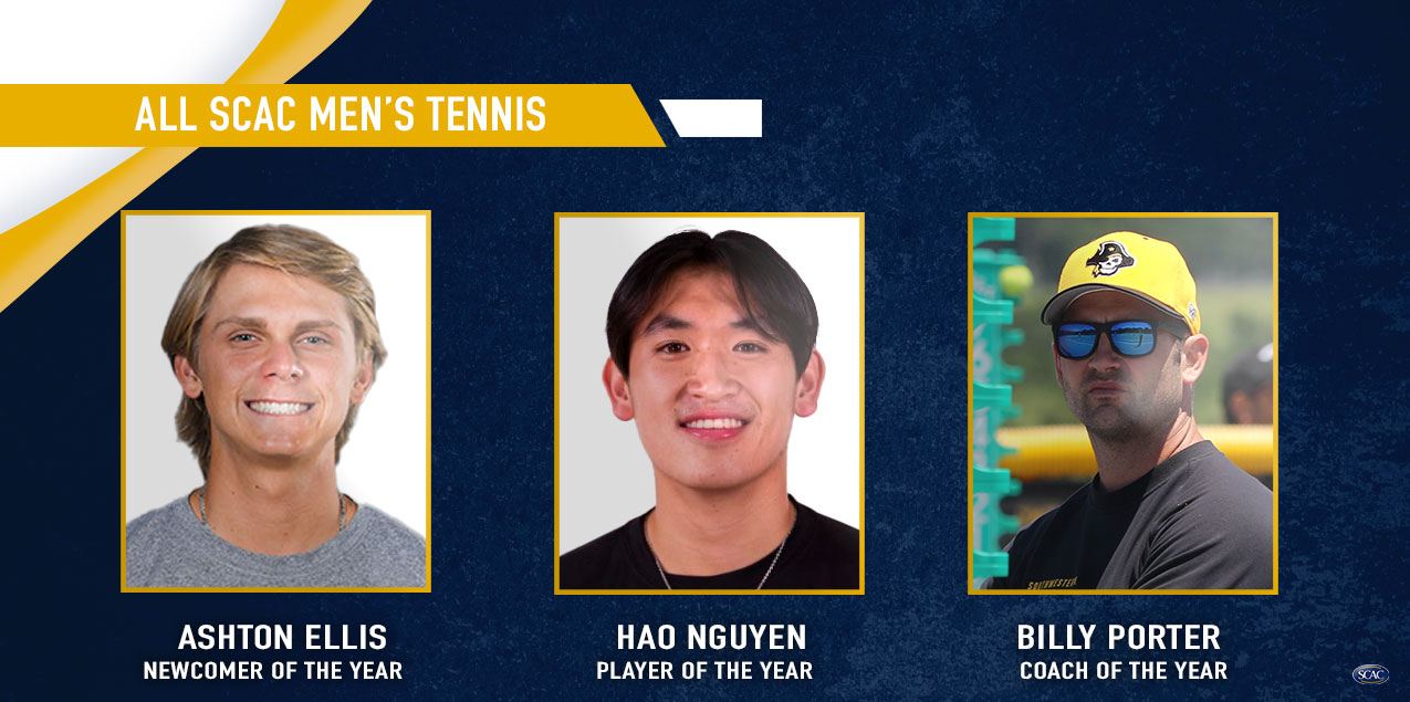 Trinity's Nguyen Headlines 2023 All-SCAC Men's Tennis Team