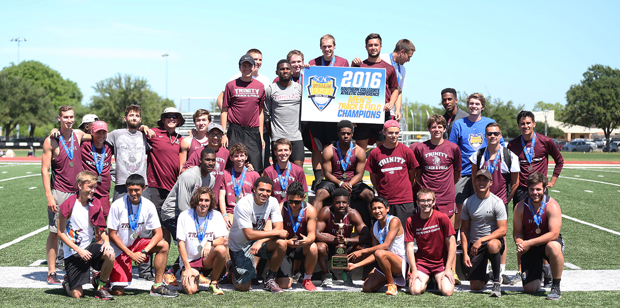 Trinity Men Win Fourth Straight SCAC Track & Field Title