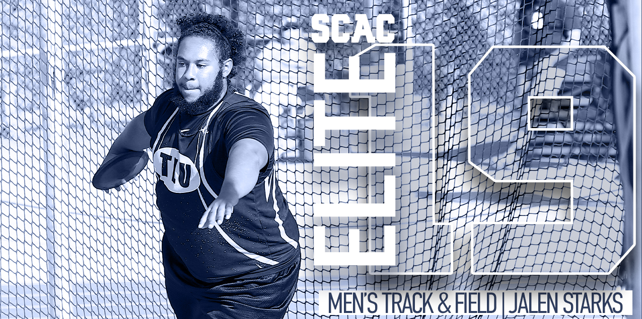 Texas Lutheran's Starks Wins SCAC Men's Track & Field Elite 19 Award