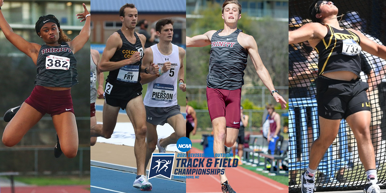 Trinity Duo Garner All-American Honors at NCAA Track & Field Championships